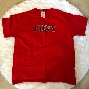 FDNY Fire Dept. Red T-Shirt